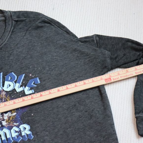 Arizona Jean Co. Lace-Up Graphic Sweatshirt | XL | “Invincible Dreamer” Pullover - Picture 5 of 6